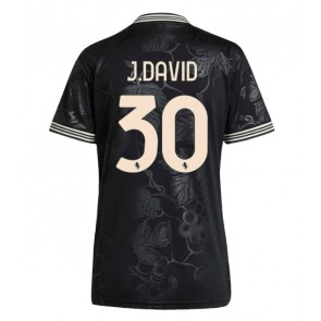 Juventus Jonathan David #30 Kolmaspaita Naisten 2025-26 Lyhythihainen